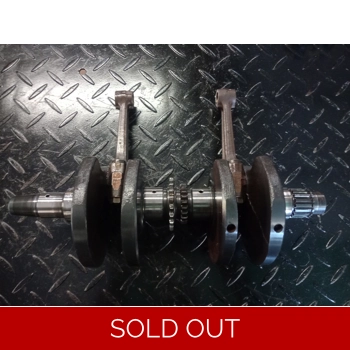 1980-83 Kawasaki KZ440 Crankshaft and Connecting Rods 13031-1037 13251-1008-JJ